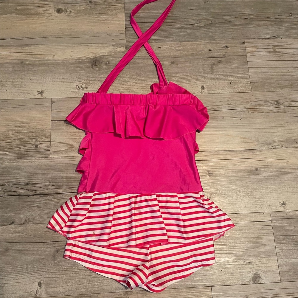 BMB couture girls swimsuit size 8.